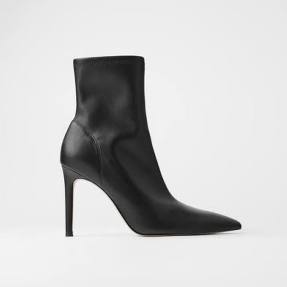 Zara Shoes - ZARA Stretch High Ankle Boots